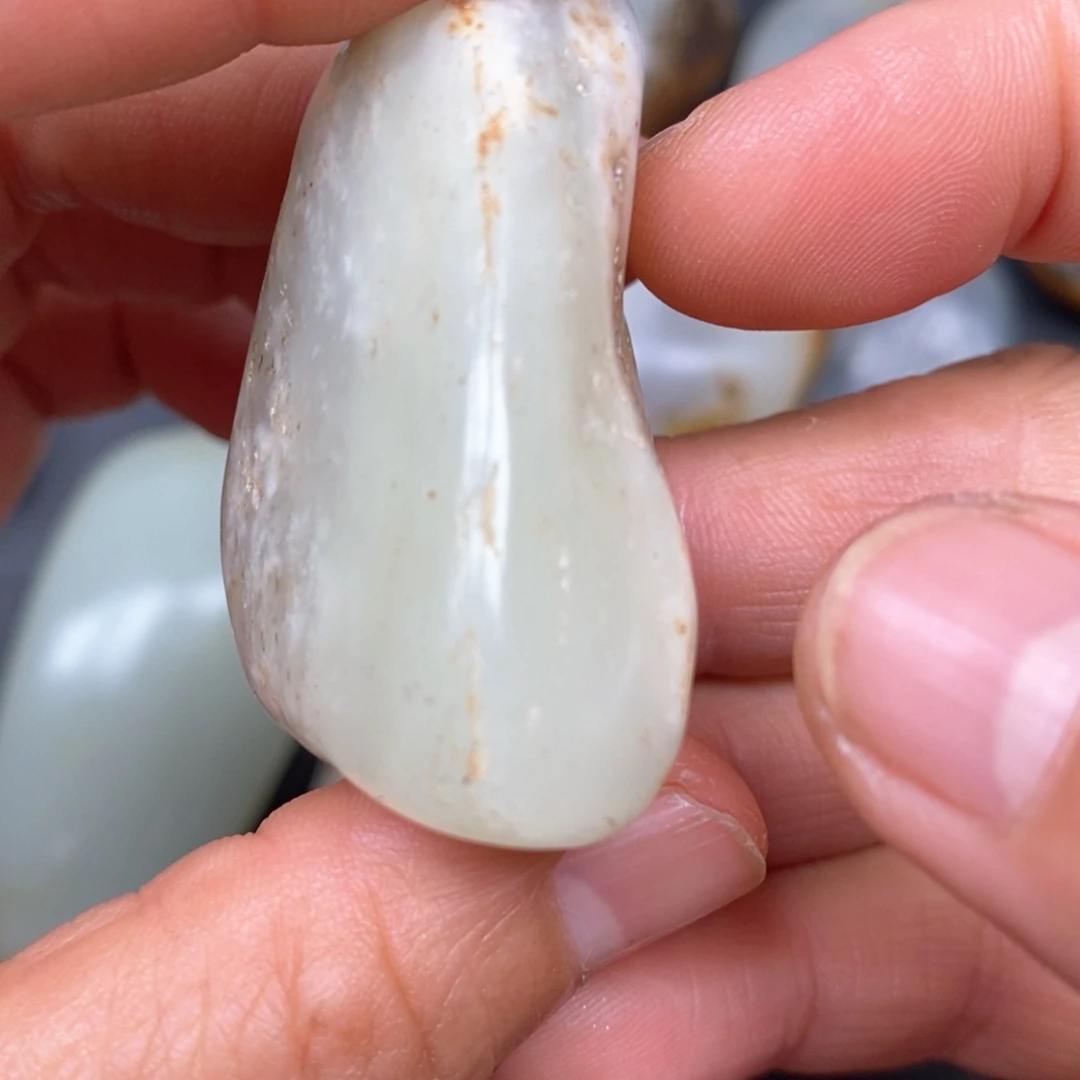 和田玉挂件银S925镀金镶嵌