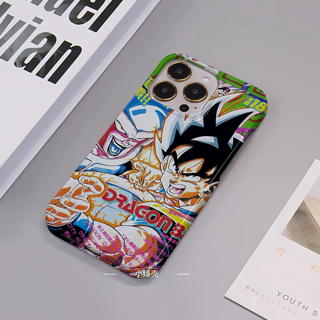 龙珠悟空适用苹果16动漫15promax硬壳iPhone14菲林13手机壳12复古