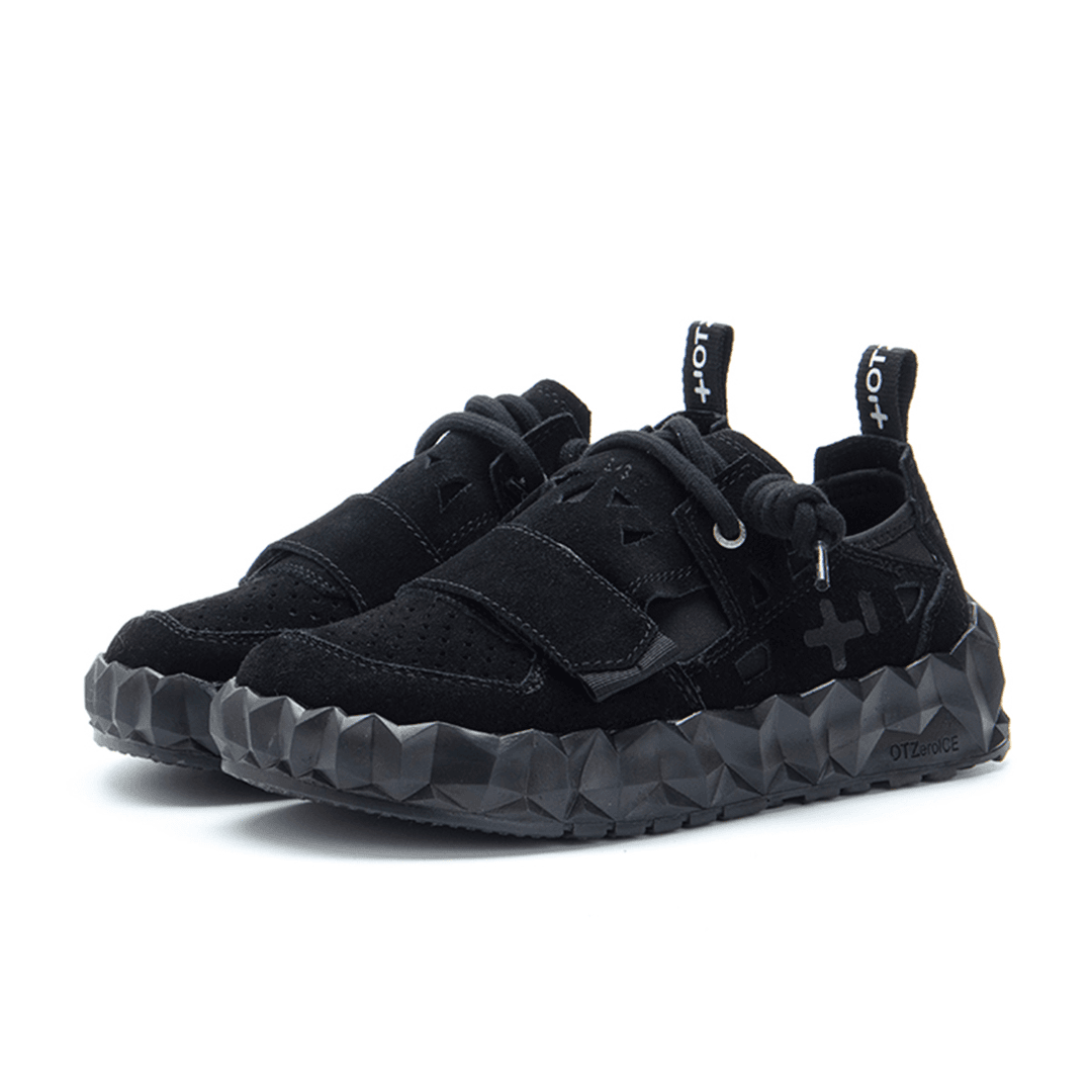 【OTZshoes旗舰店】丑萌鞋休闲厚底翻毛皮鞋圆头鞋百搭轻便低帮潮流