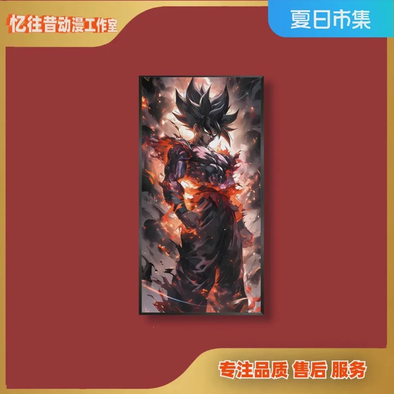 《七龙珠孙悟空C》挂画七龙珠动漫装饰画卡通壁画P款40*80pvc