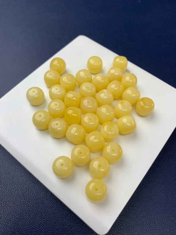 天然琥珀蜜蜡老型单珠9mm+（多样发其中一个）