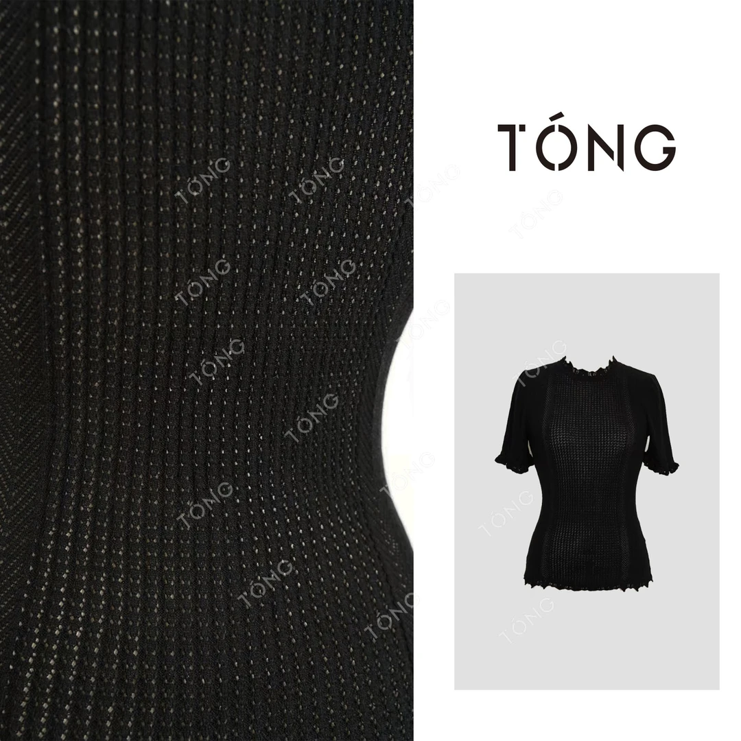 【不费力优雅】重磅进口面料打底衫短袖T G00508