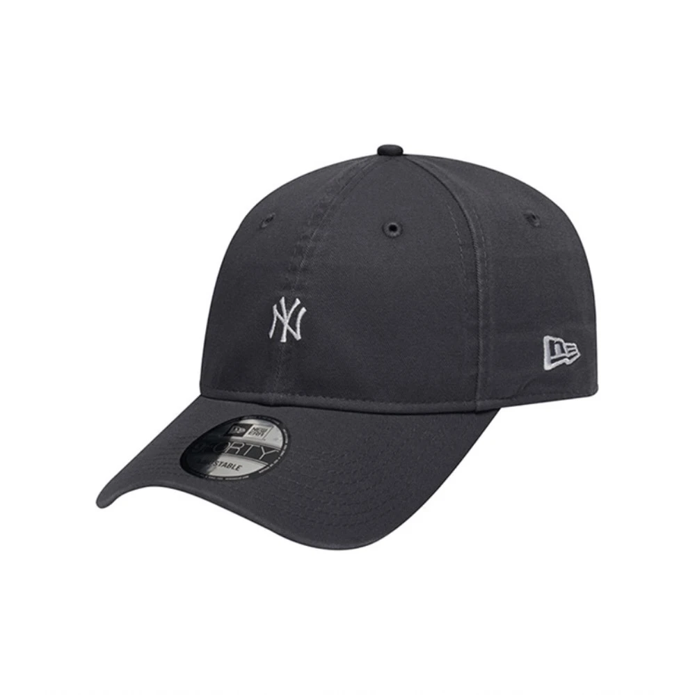 New Era 纽亦华 MLB系列 NY小刺绣Logo940 弯檐棒球帽 深灰色配件