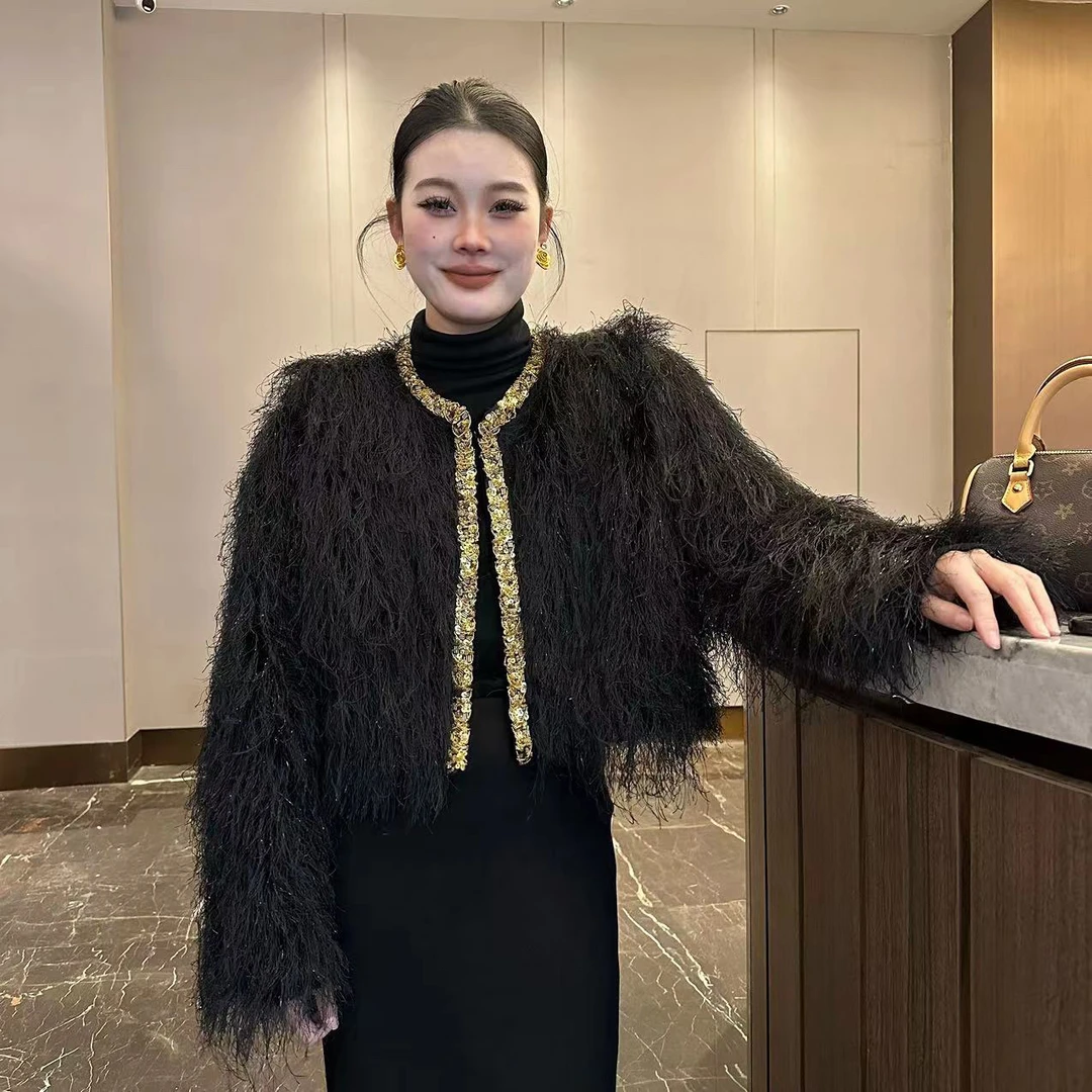 【摩登】2024新款小众洋气上衣女外套百搭时尚小香风气质