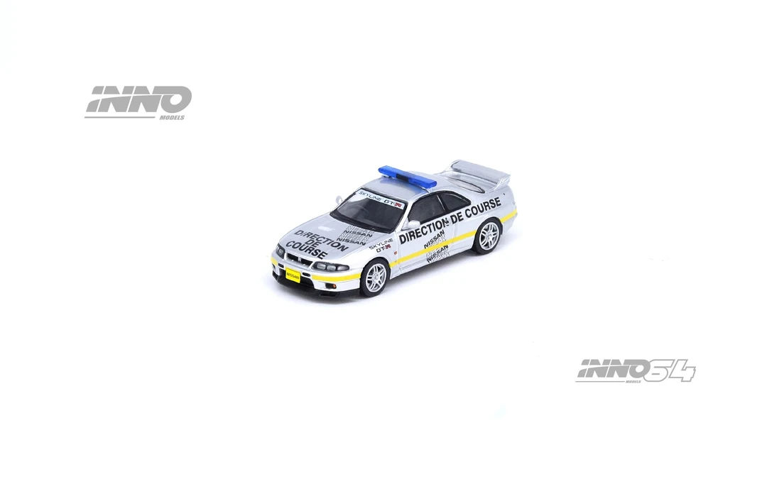 INNO日产SKYLINEGT-R(R33) 24Hours Le Mans安全车合金静态模型车