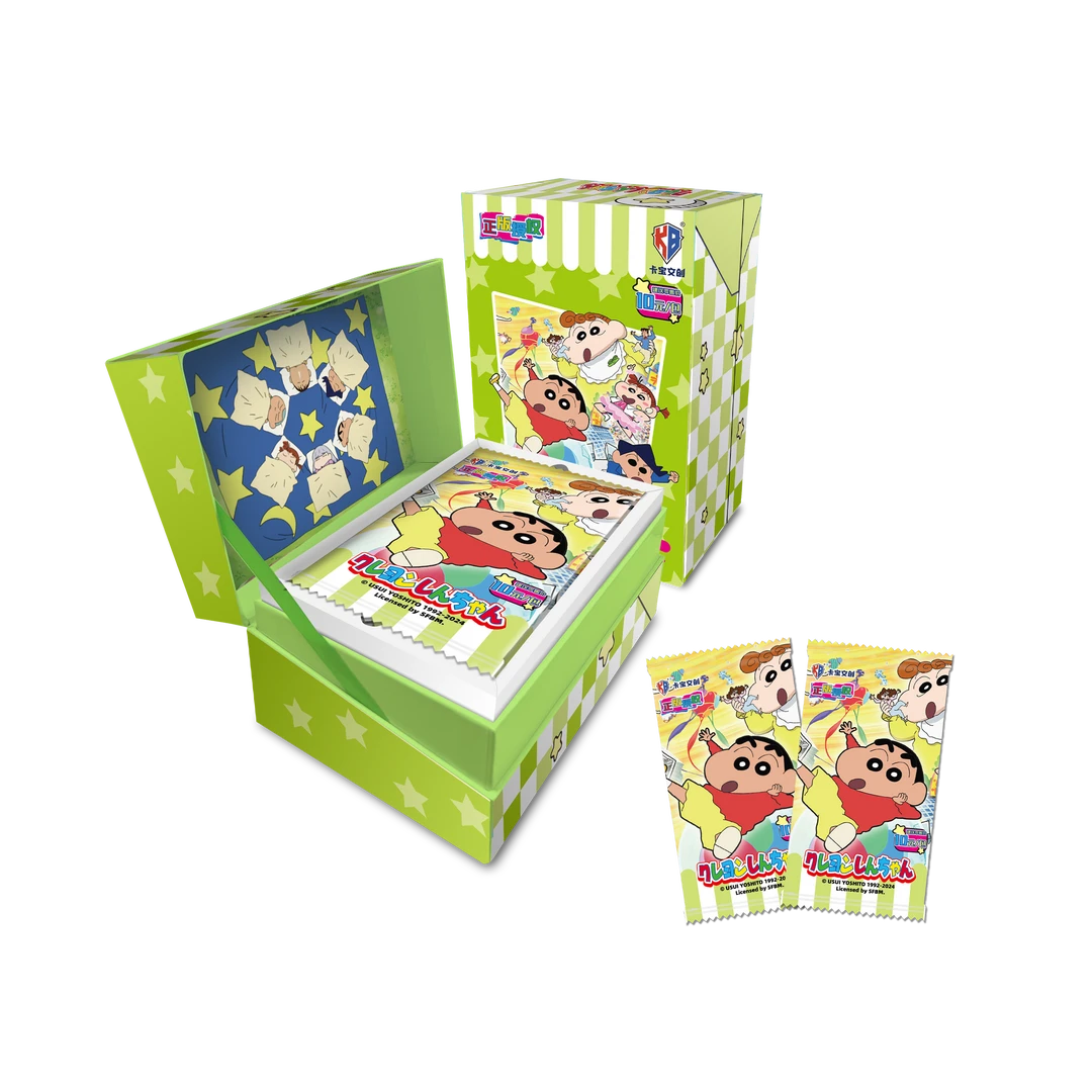 吃吃蜡笔小新电影大作战十米-收藏卡牌【默认代拆 拆后不退】