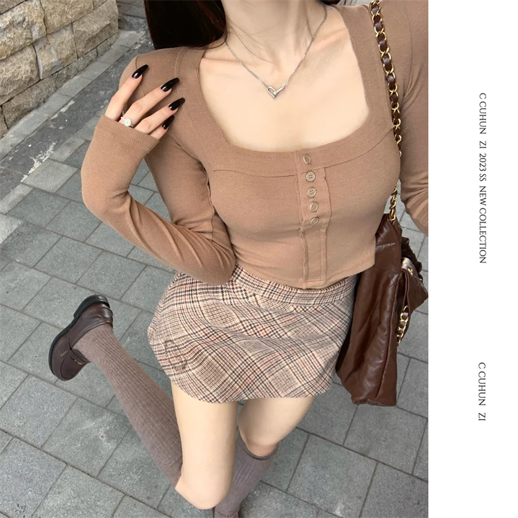 【CCHUN ZI】美拉德 纯欲女半身裙