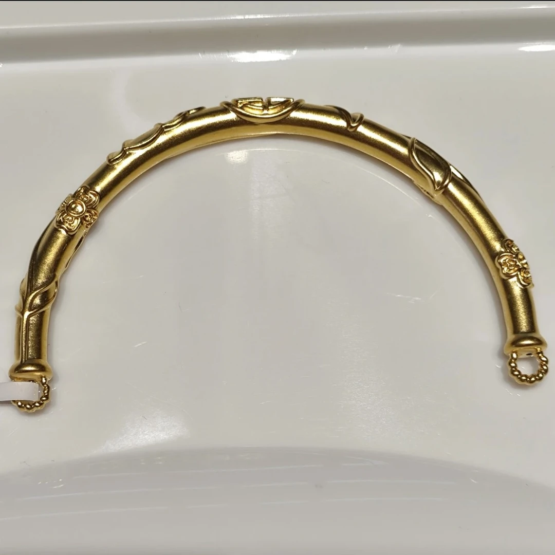 WDQ【夏夏专享】足金999饰品 半镯挂件配件