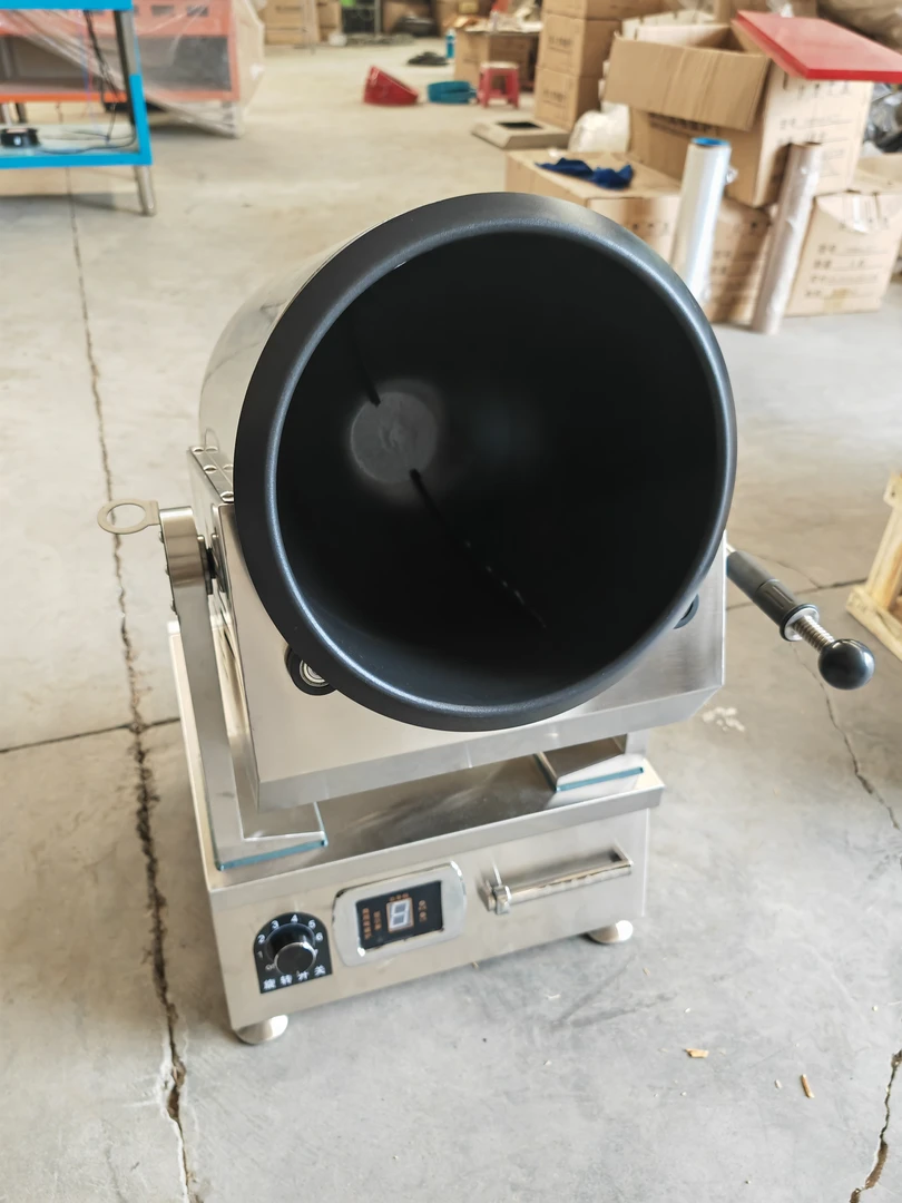 高效节能，品质优越，商用电磁自动炒菜机，自动炒饭机，自动炒面机，