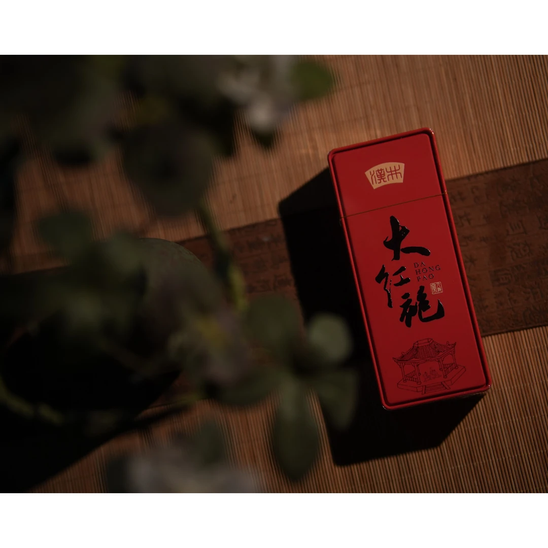 汉井16.9g栀子花香大红袍铁盒两泡装，武夷山香醇产品