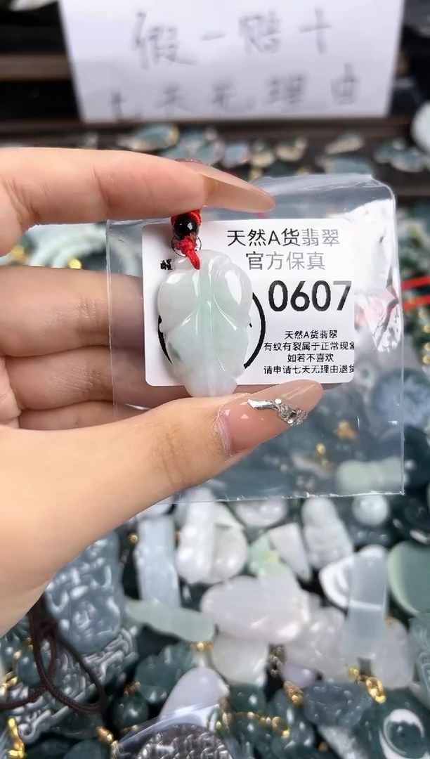 【闪购商品】翡翠颈饰未镶嵌默认配绳607