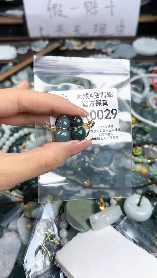 【闪购商品】翡翠颈饰未镶嵌默认配绳029