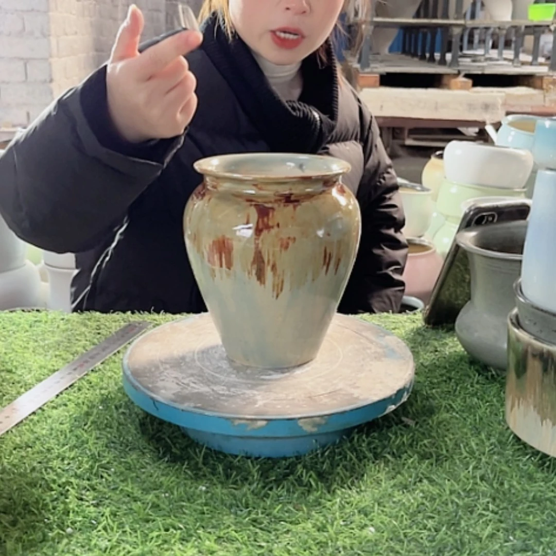 【闪购商品】陶瓷瓶口11高15