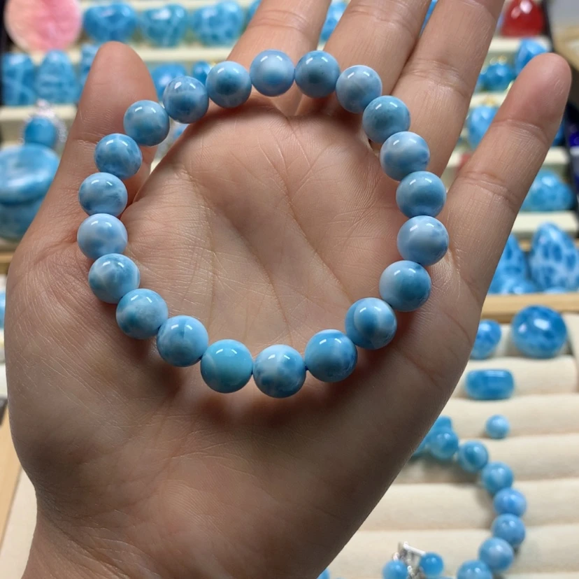 【闪购商品】针钠钙石（海纹石）手链未镶嵌