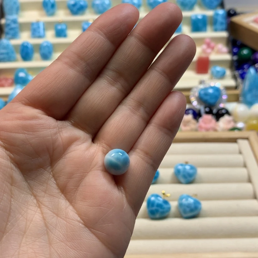 【闪购商品】针钠钙石（海纹石）吊坠(不含链)未镶嵌波*b