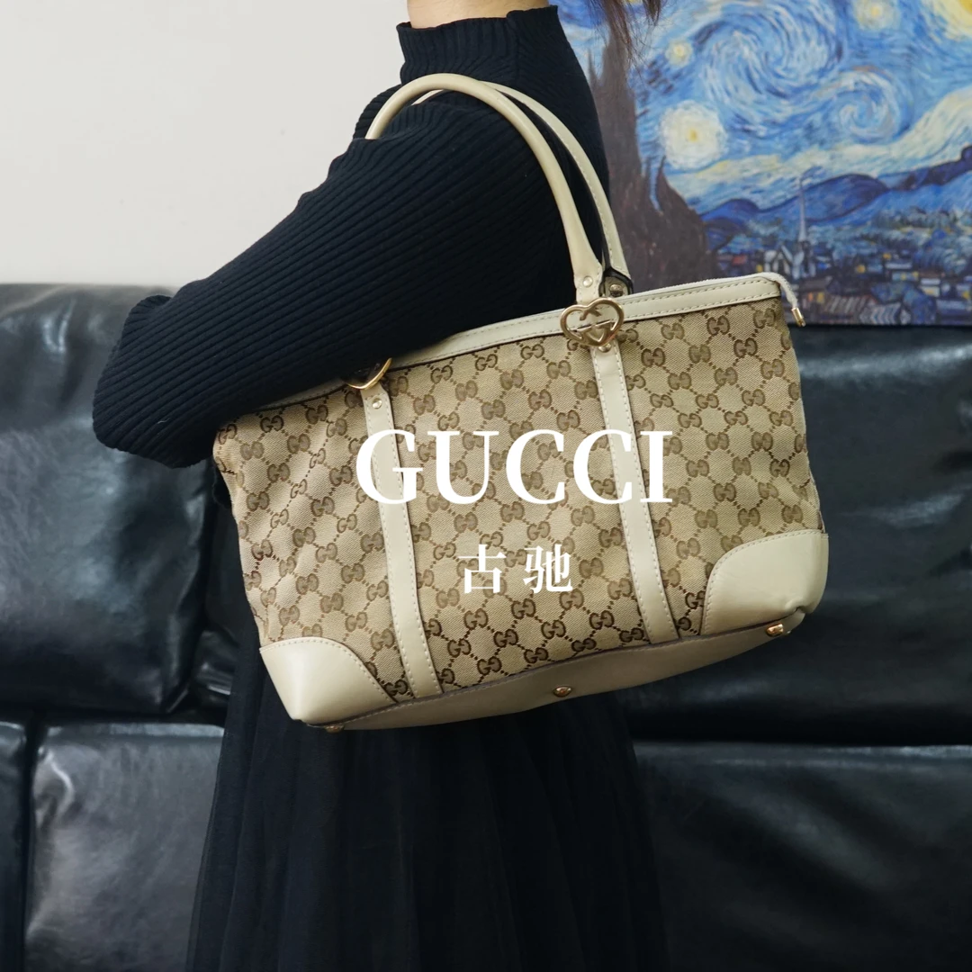 95新 GUCCI/古驰 老花单肩包/WJ11509013/9013