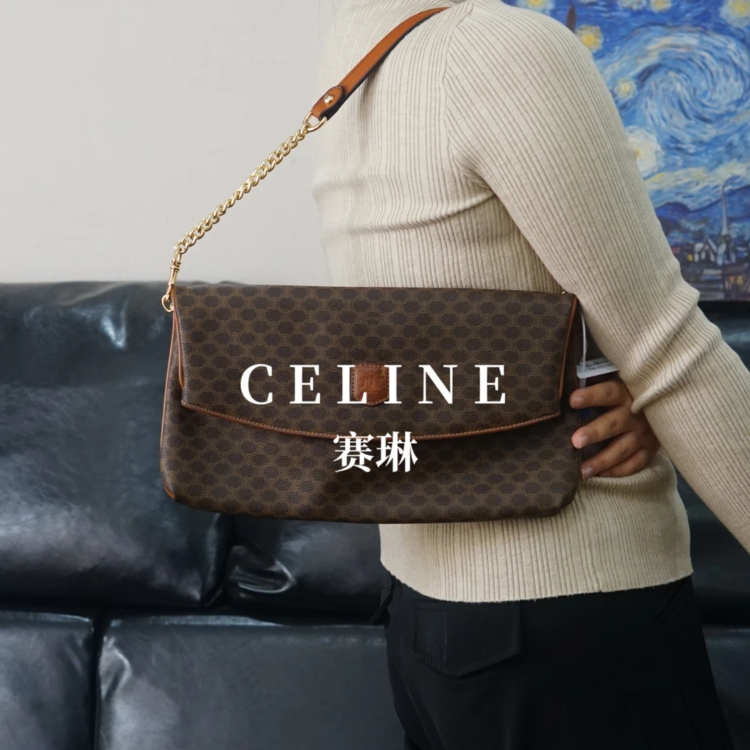 95新 Celine/思琳 老花单肩包/MX11630018/0018