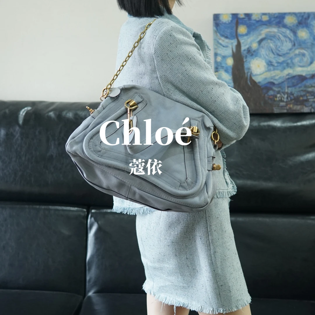 95新 Chloe/蔻依 紫金斜挎包/FYZZ09314028/4028