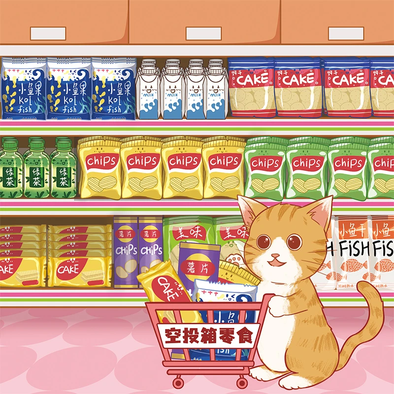 空投箱连麦自选【自选包】果冻布丁零食品独立包装办公室休闲食品