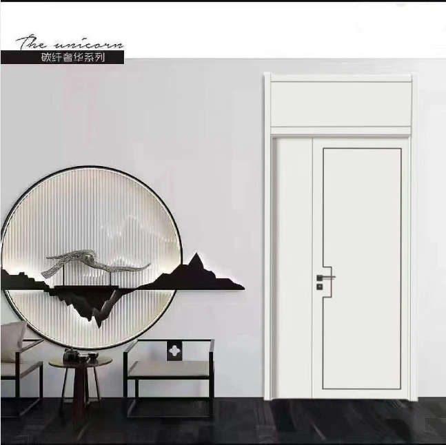 免漆实木复合木门卧室门房间门室内门全套木门厂家直销简约子母门