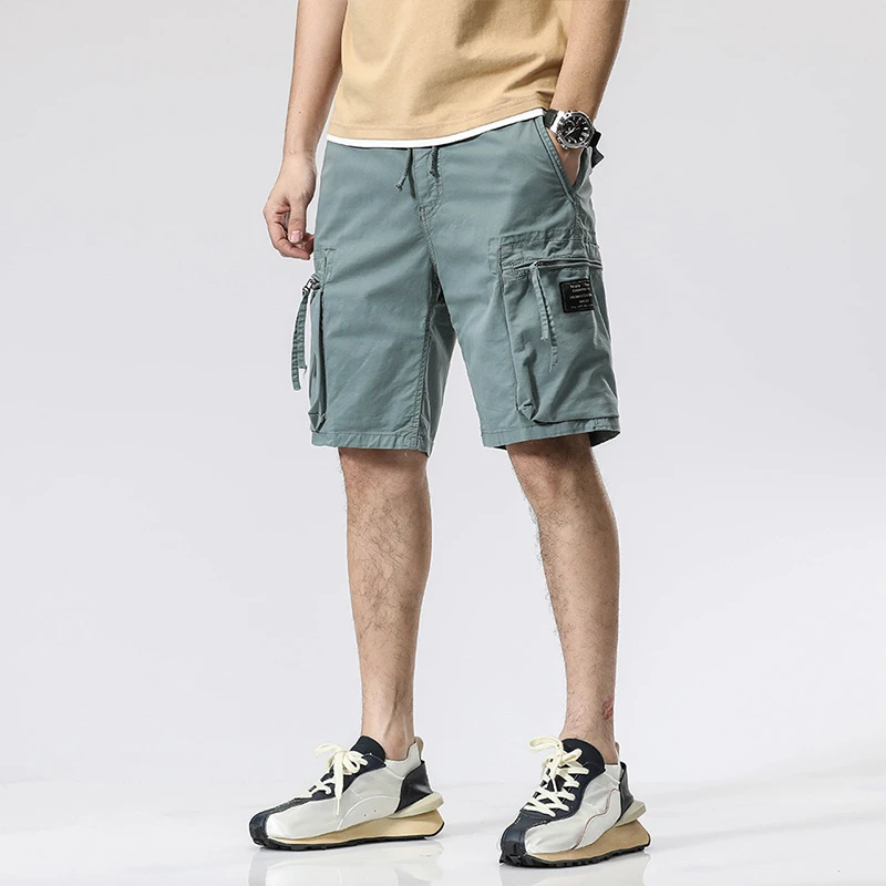【夏季上新】068 男士短裤宽松休闲多口袋百搭五分裤潮流外穿薄款