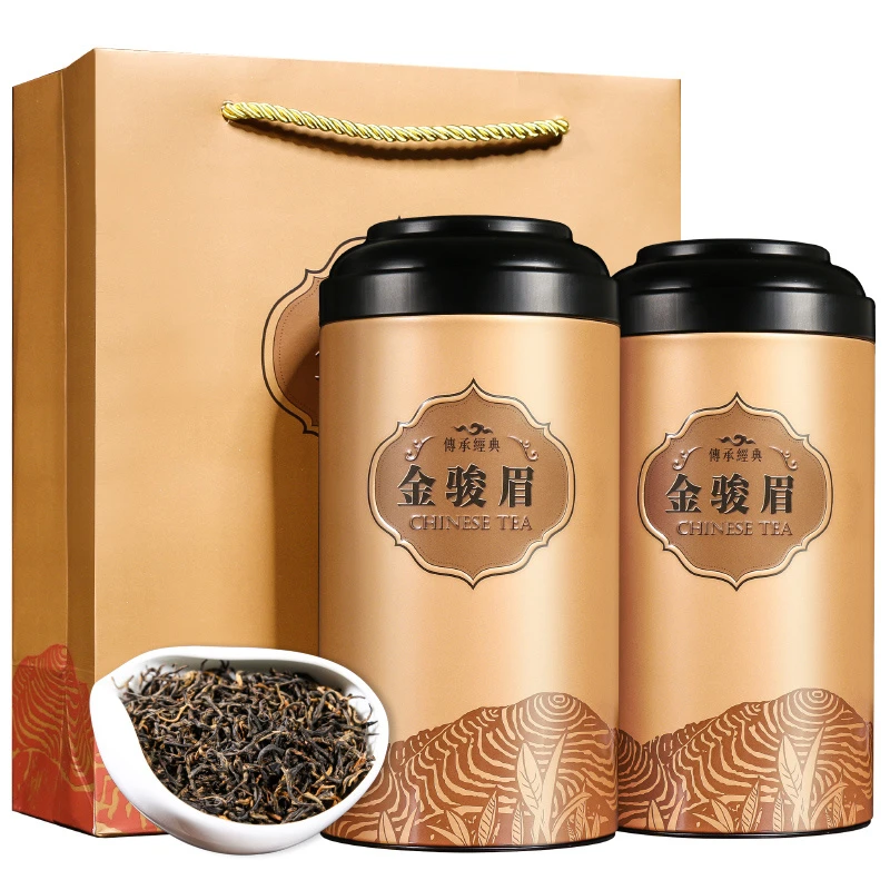 新金骏眉500g茶叶红茶礼盒装罐装
