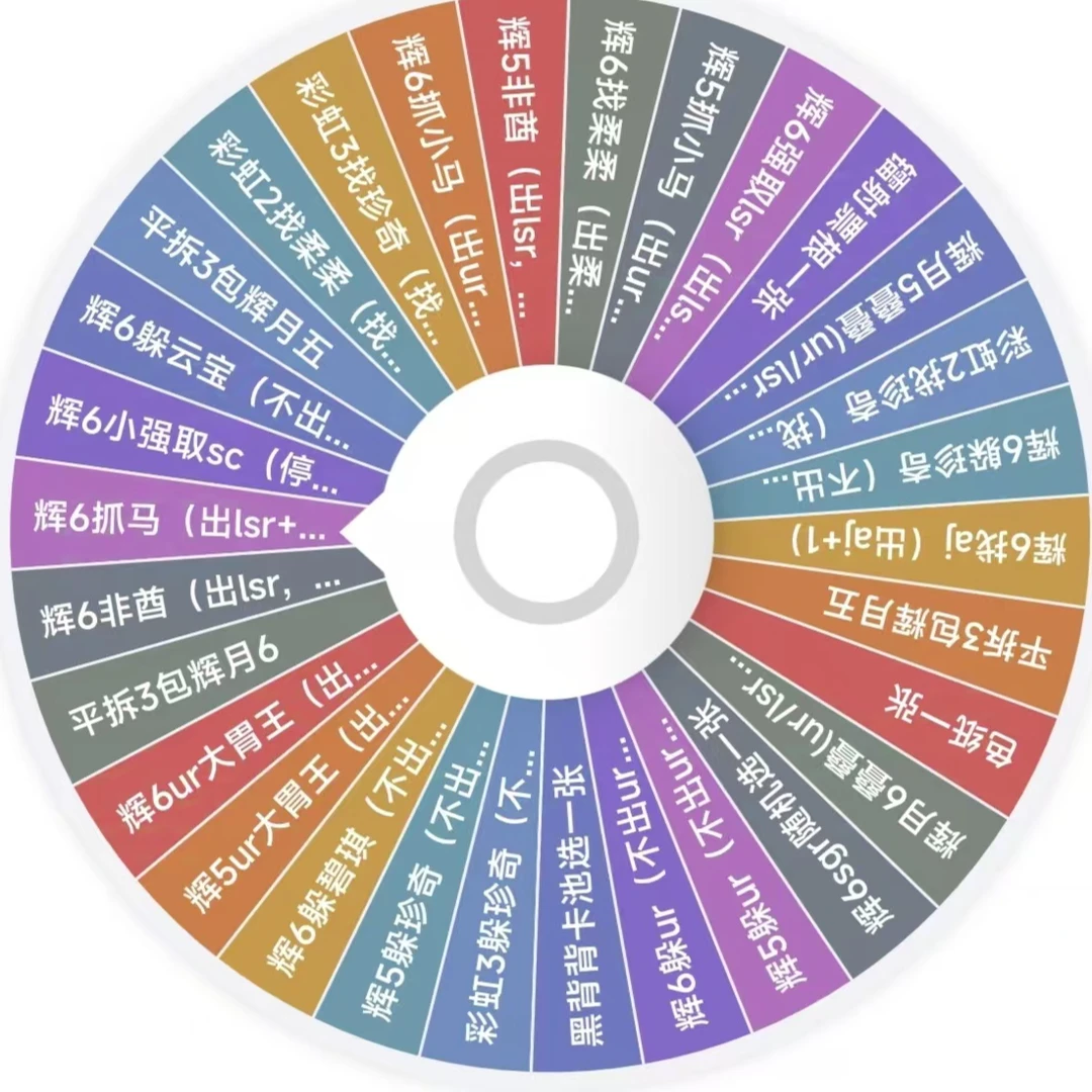 【命运的齿轮2.0】玩法卡游小马宝莉辉月六收藏卡盲盒（默认代拆）