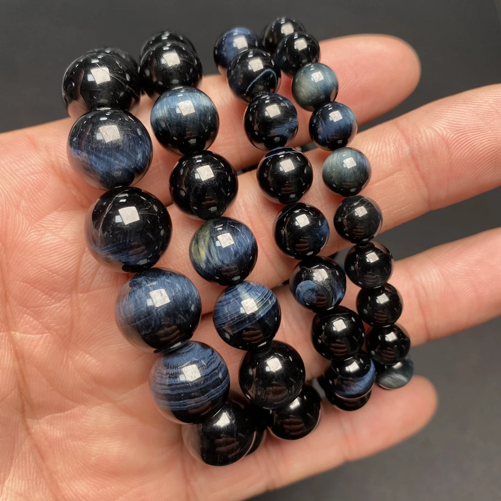 y106 蓝虎眼手链7-14mm＋多样性发一