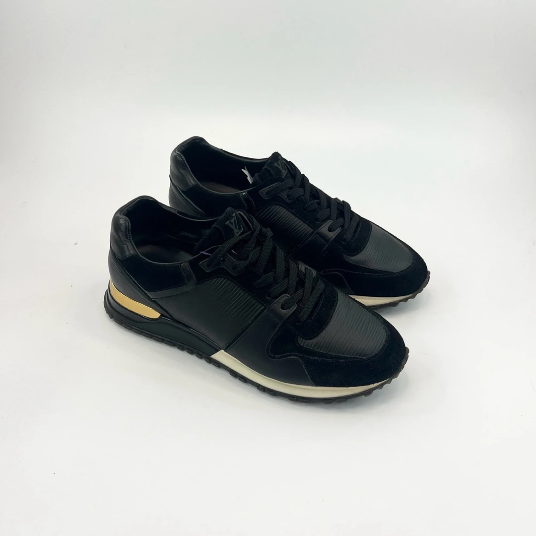 路易威登/皮皮/36.5码/黑色runway休闲鞋/95新