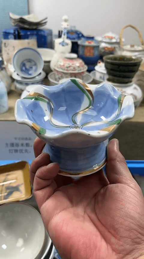 【闪购商品】杯瓷器回流漂亮瓷器123