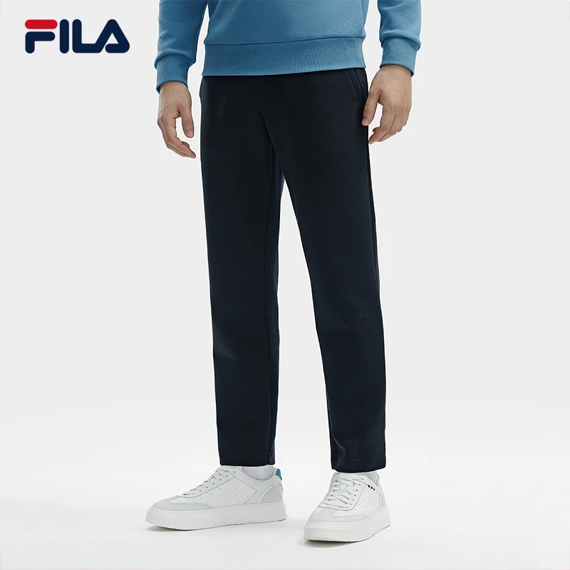 【雅丹风】FILA斐乐针织长裤男新款百搭休闲舒适运动裤运动休闲