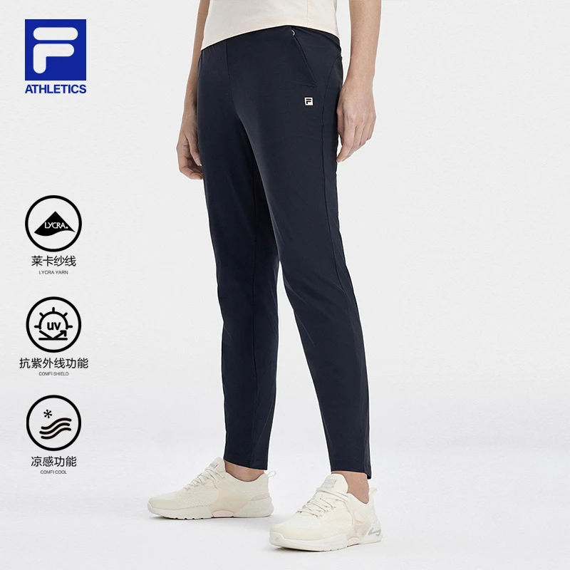 Fila/斐乐【雅丹风】新款【防晒】女士速干运动裤A61W421610A