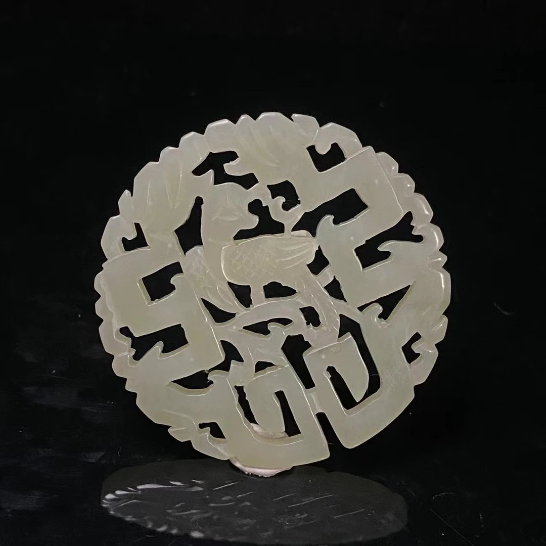 M25  GS510259和田玉花片