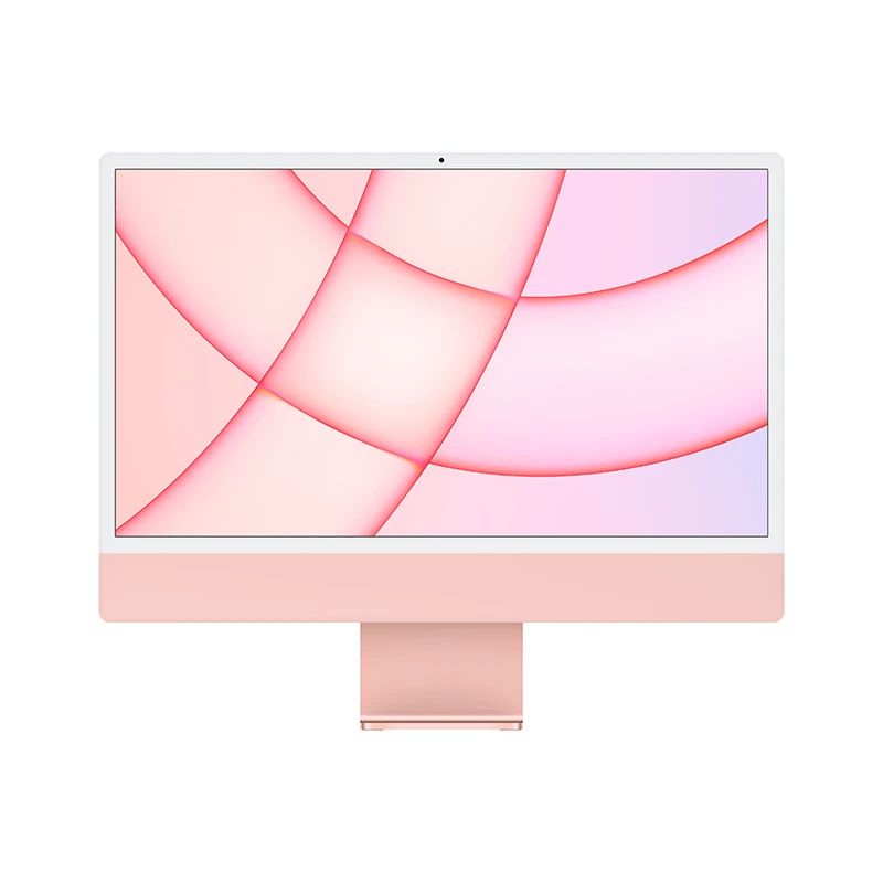 准新品 Apple/苹果 【艾】2021款iMac24英寸M1芯片8核+8核256G粉色