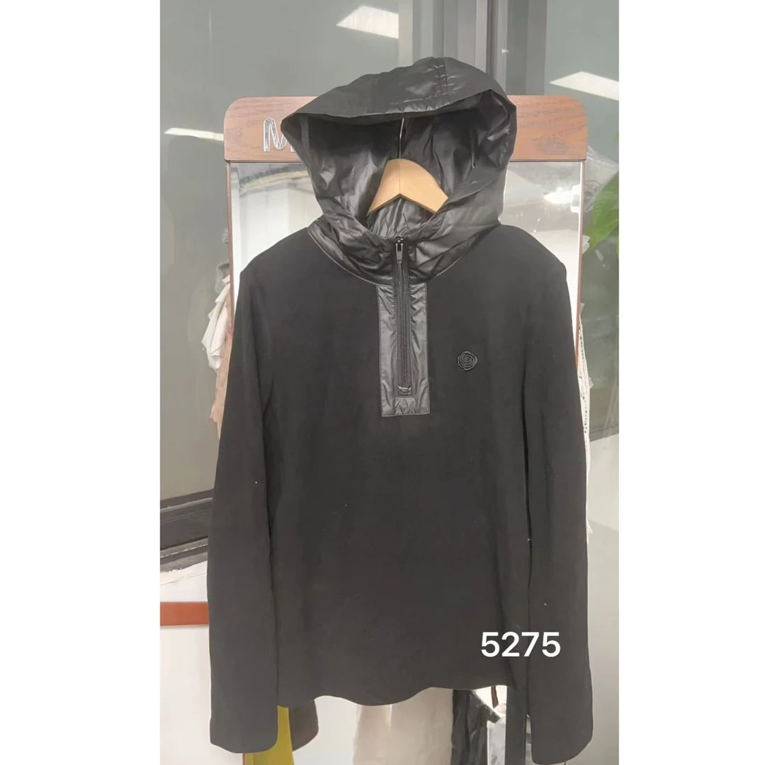 【七彩衣新品】5275双面澳绒卫衣女欧货高级感2024秋季新款休闲上衣