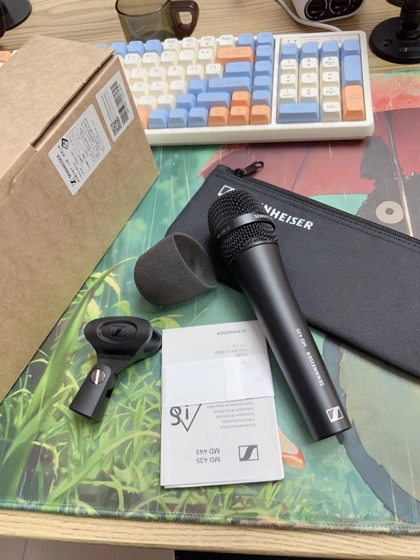 99新 SENNHEISER/森海塞尔 森海塞尔MD435高端手持动圈麦克风
