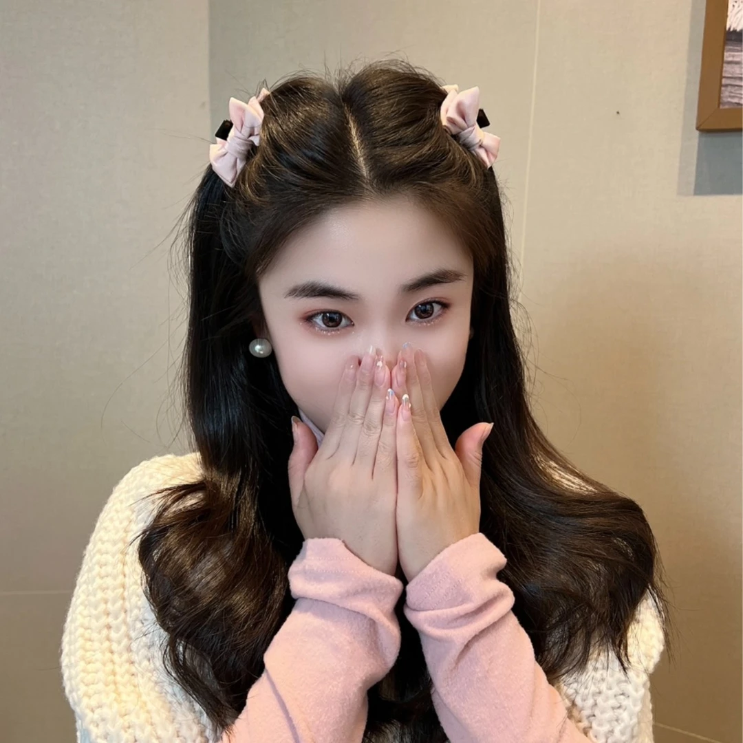依牧12.8M/2个小号蝴蝶夹抓夹公主头发夹对夹精致百搭刘海碎发夹