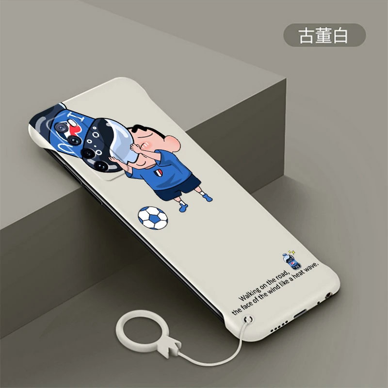 适用于华为nova7手机壳nova7pro无边框超薄磨砂硬壳卡通蜡笔小新n