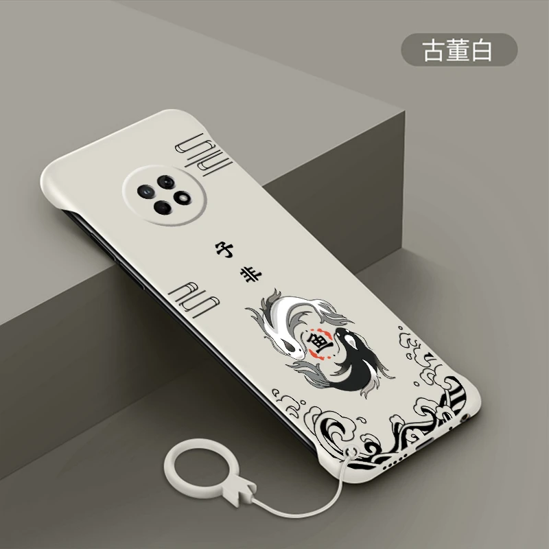 适用于华为畅享20plus手机壳畅想20plus超薄磨砂硬壳无边框子非鱼