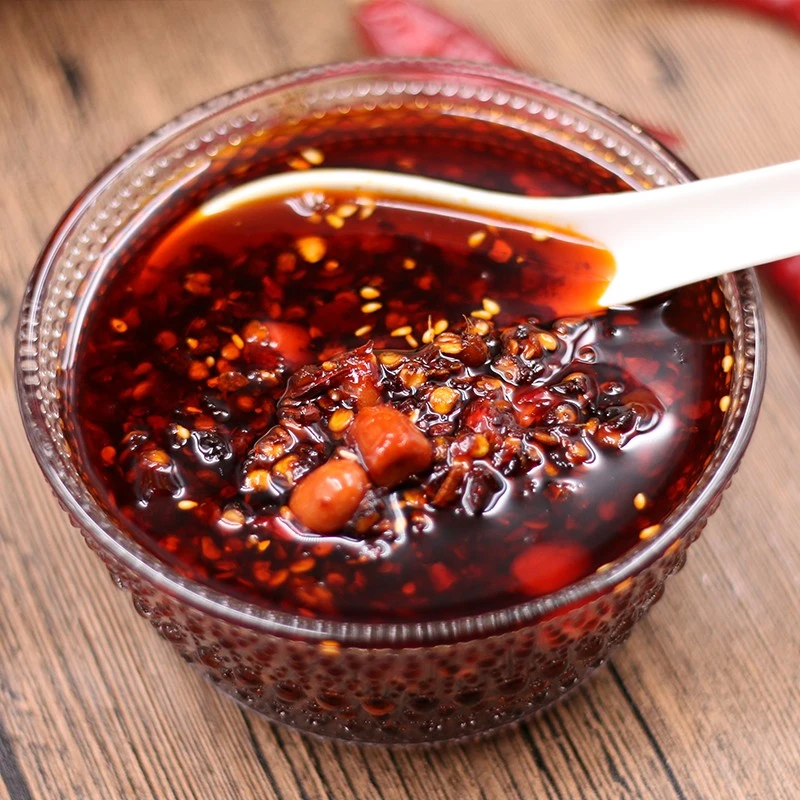 香辣蒜香油辣椒 贵州特产正宗辣椒酱拌面拌饭凉拌菜油泼辣子