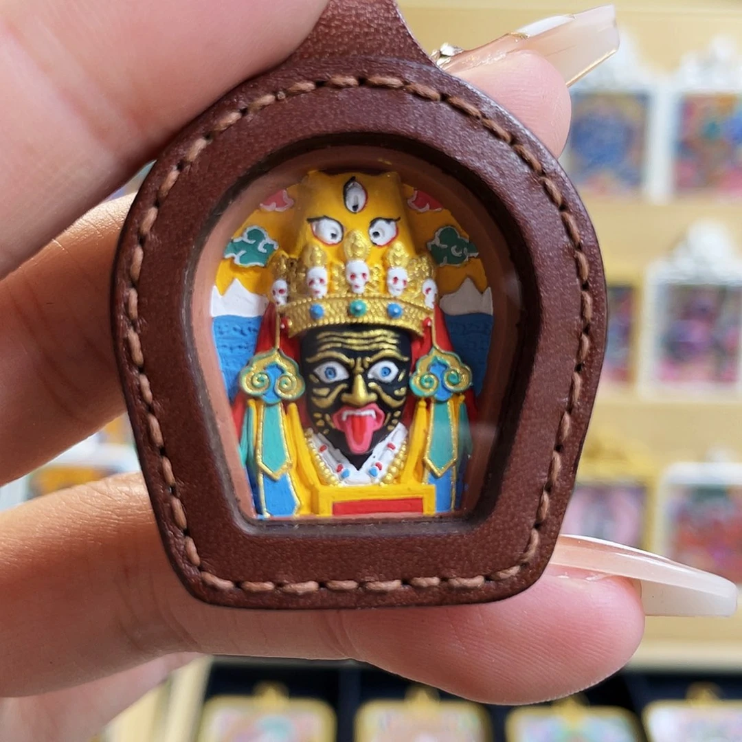 吊坠热贡唐卡非遗文化