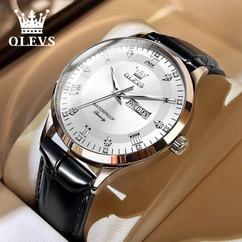 瑞士认证新款正品牌男士手表男款石英表商务夜光防水日历腕表男