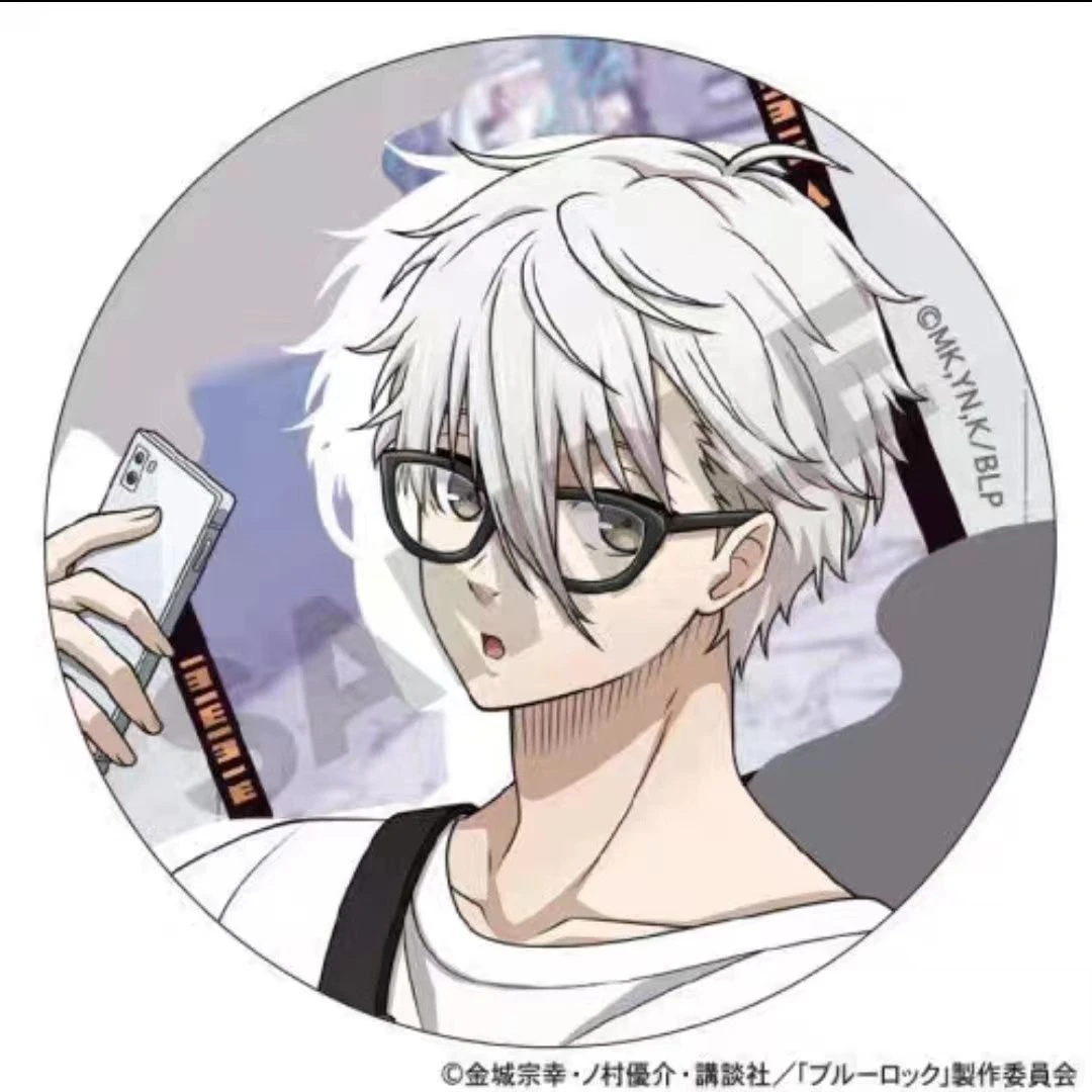 【代拆】正版日谷CRUX蓝锁蓝色监狱假日眼镜系列ver吧唧徽章