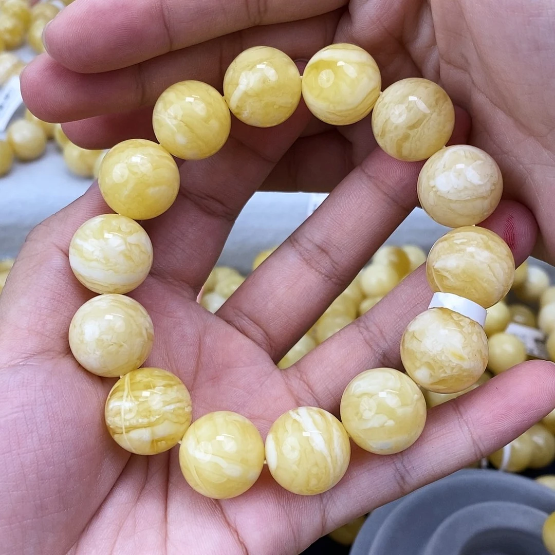 蜜蜡手链未镶嵌ヅ****①尺寸16.3