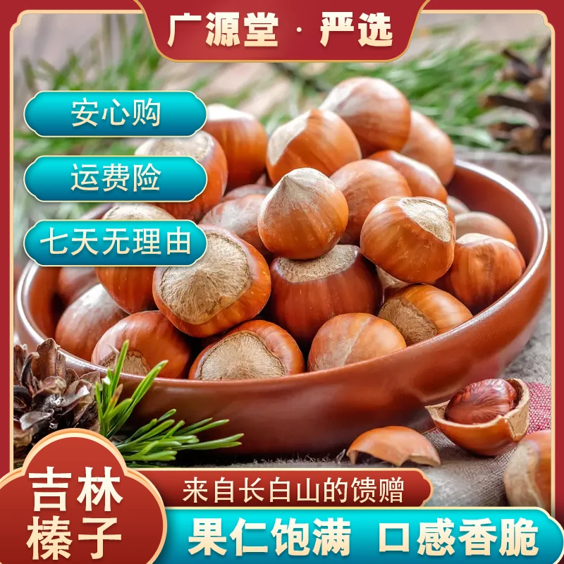 【榛子】2025年长白山当地（熟）榛子 新果 坚果 东北干果零食营养