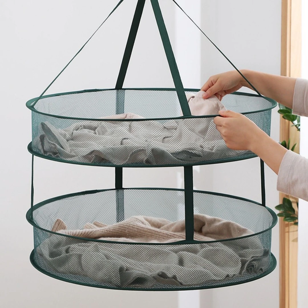 晾衣网晒袜子神器晾衣篮晾晒羊毛衫平铺的网兜家用毛衣专用晾衣架