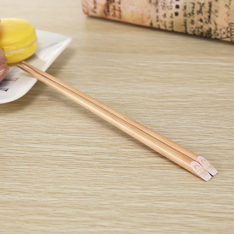 日本三丽鸥双子星防滑儿童吃饭筷学生卡通可爱少女心粉色木筷子