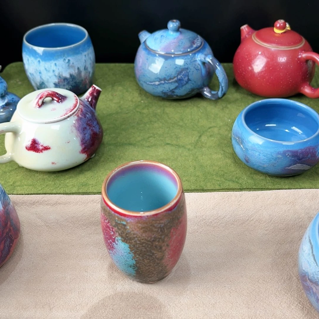 五大名窑钧瓷茶具亰****?