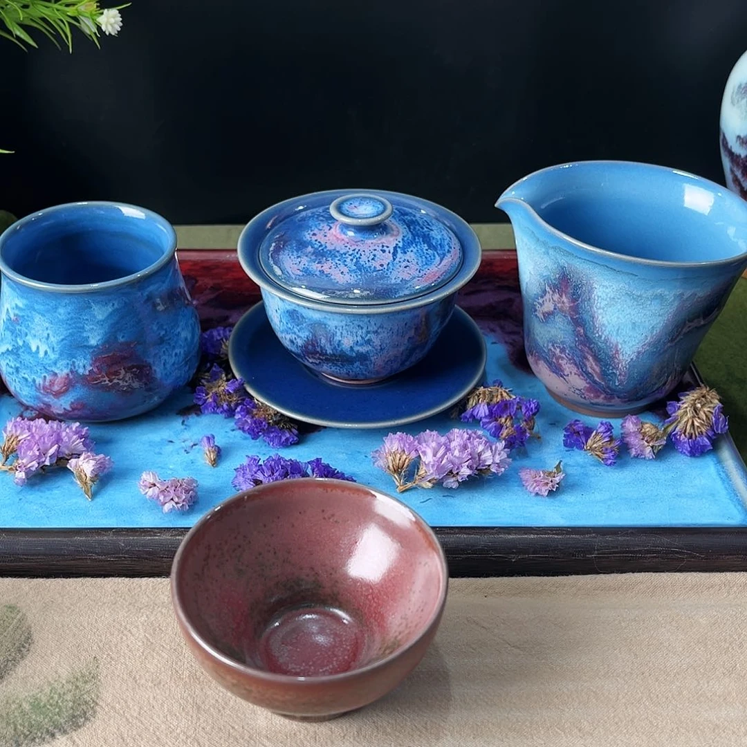 五大名窑钧瓷茶具