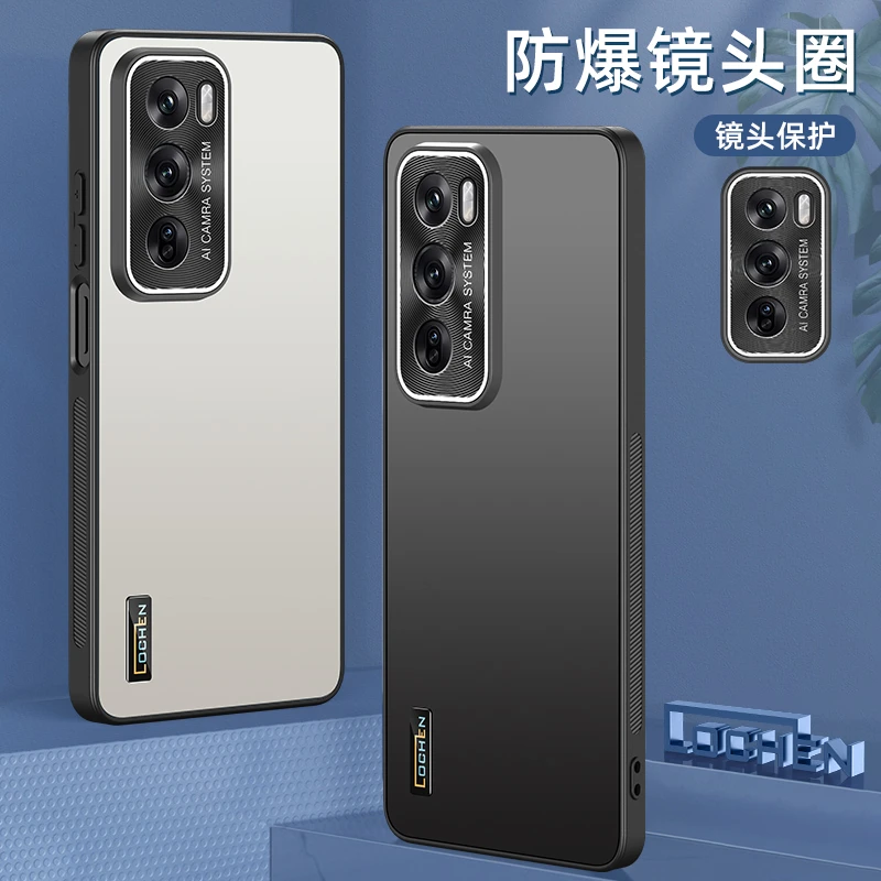 OPPO Reno12手机壳限量款超薄磨砂防摔创意个性镜头CD纹全包壳